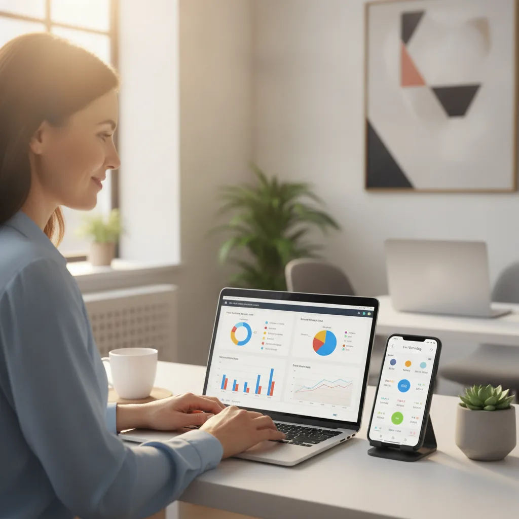 Fenix Web Design — a home services marketing strategist reviewing lead and call-tracking data