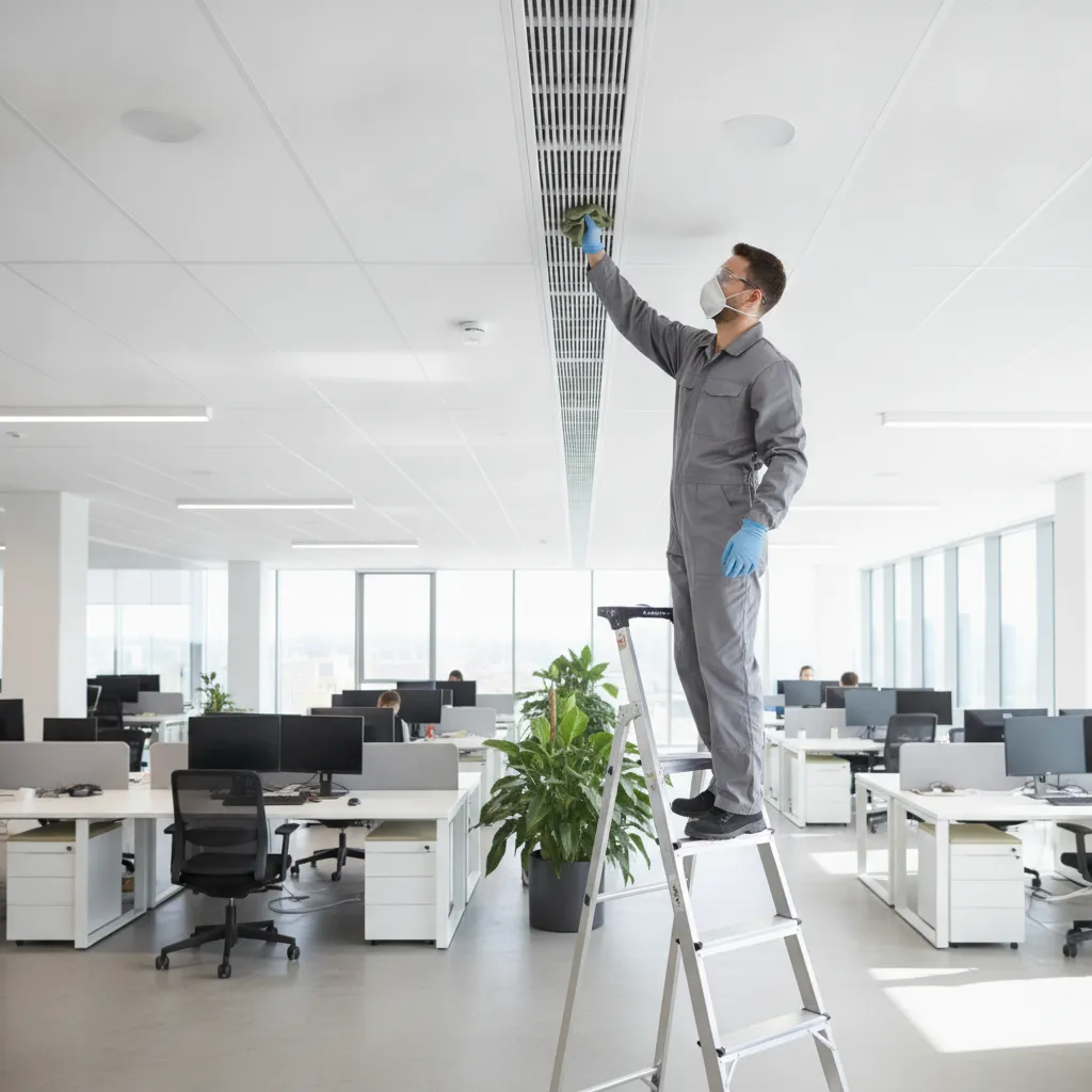 Limpieza de ventilación de oficinas y locales en Dallas, TX